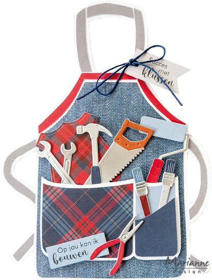 Marianne Design 6x12 Cardstock - Hi Handsome!