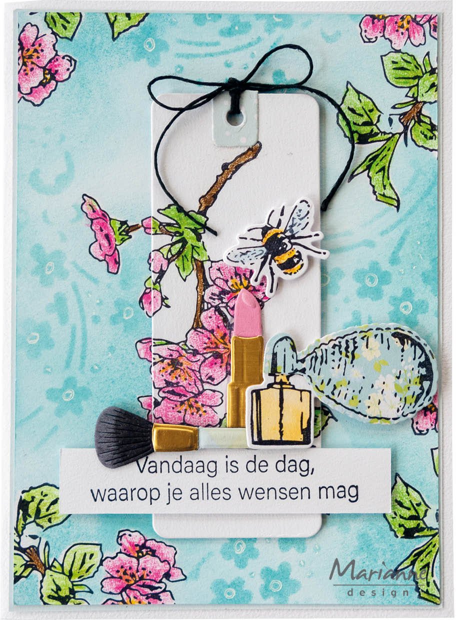 Pochoir artisanal Tiny's Blossom