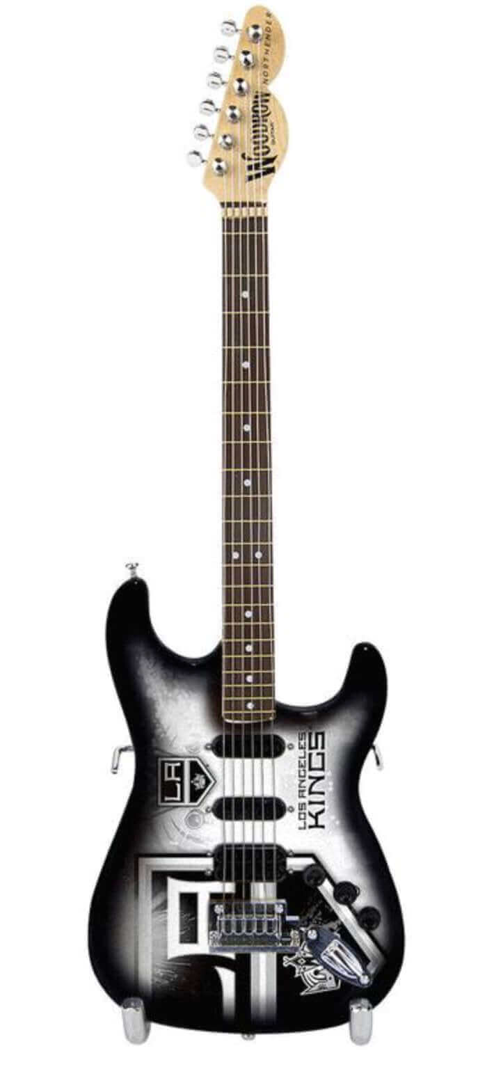 Mini-guitare de collection LA Kings 10 pouces