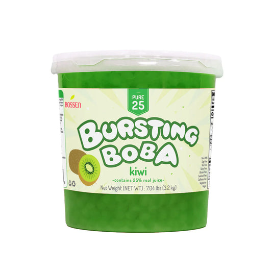 Kiwi Bursting Boba Pure25 - Popping Boba - Bossen - Canada - Ships Free Within Canada on Orders Above CAD $199