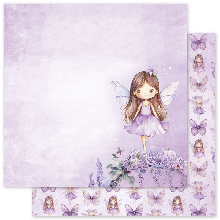 Collection de Papiers 30x30 Lavande & Fées Les Bases 33501