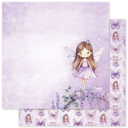 Collection de Papiers 30x30 Lavande & Fées Les Bases 33501