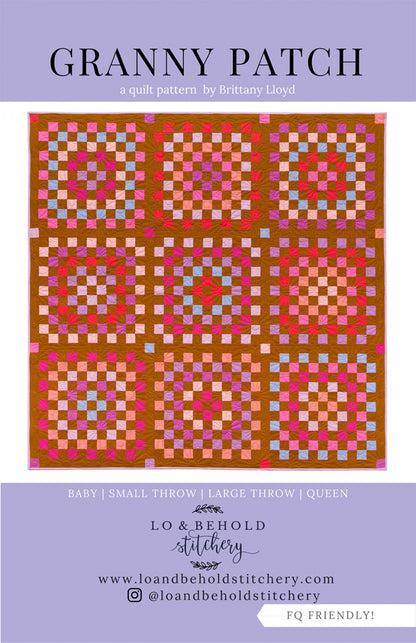 Granny Patch by Lo & Behold Stitchery