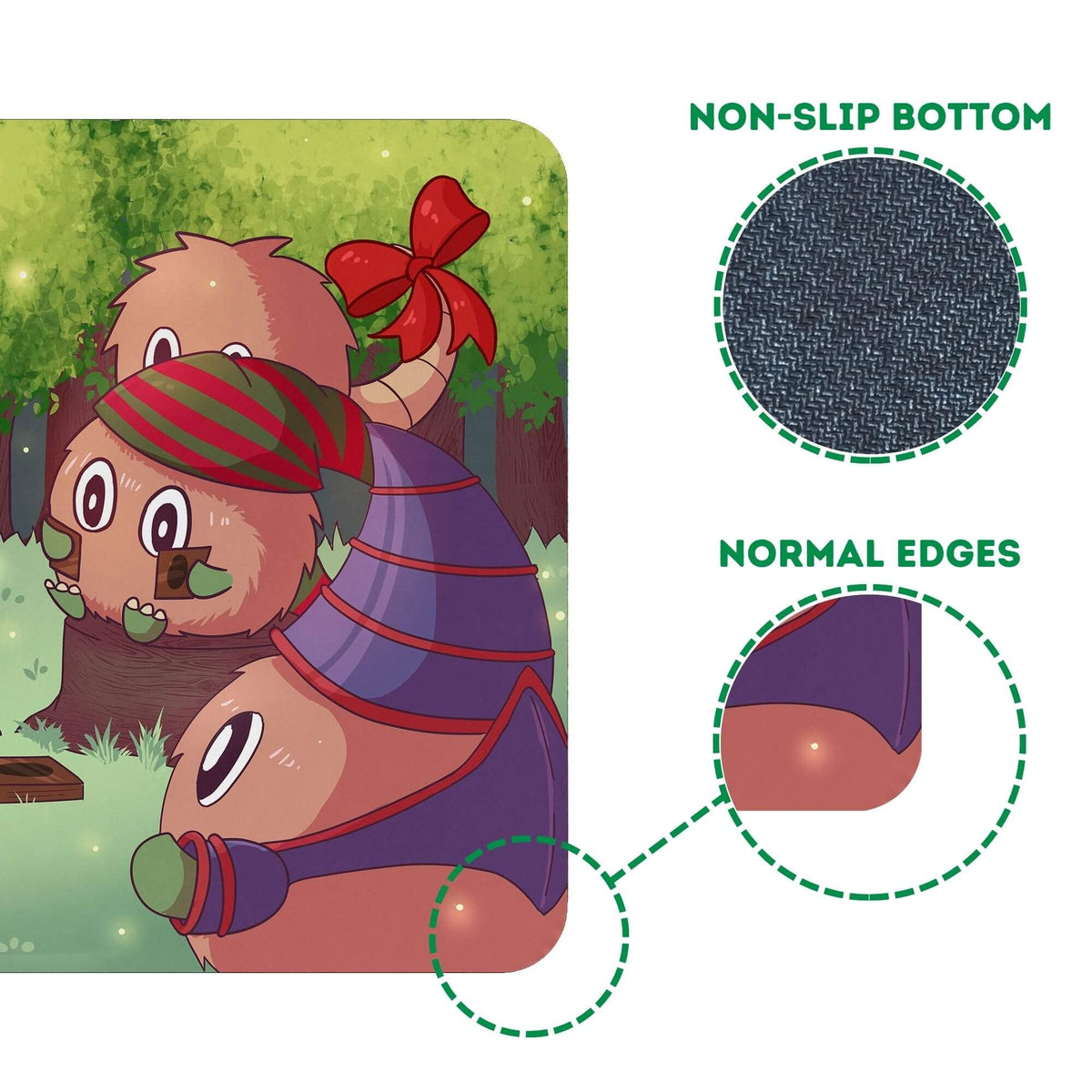 Good and Evil in the Burning Abyss Playmat