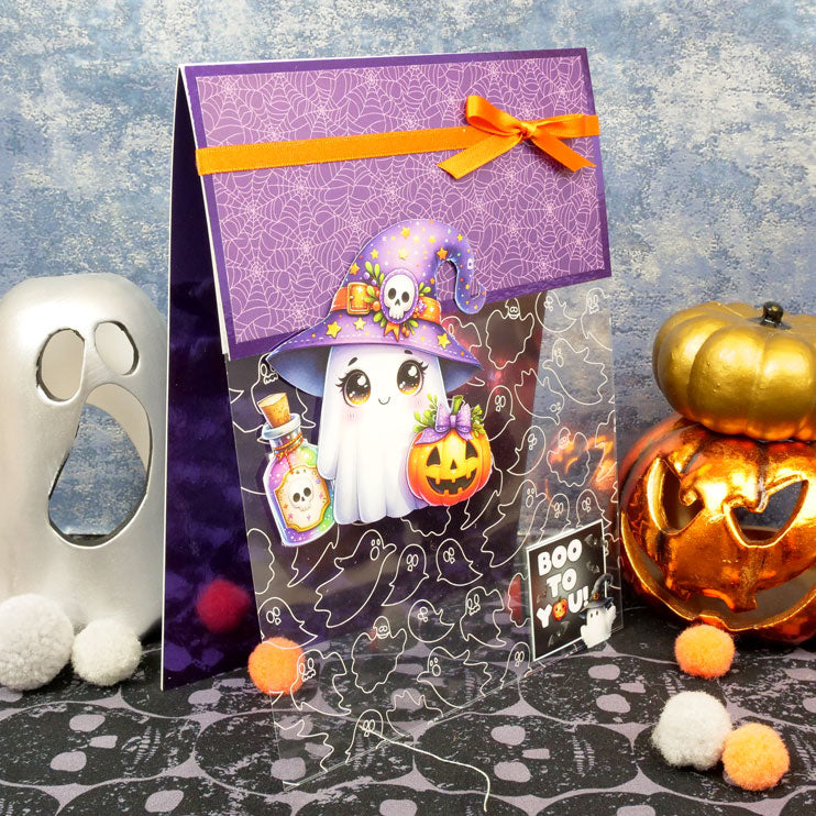 Feuille d'acétate de luxe Joyeux Halloween