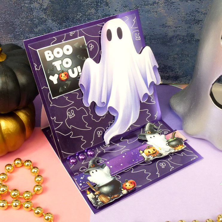 Feuille d'acétate de luxe Joyeux Halloween