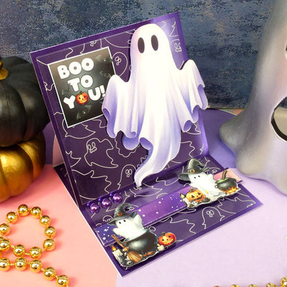 Feuille d'acétate de luxe Joyeux Halloween