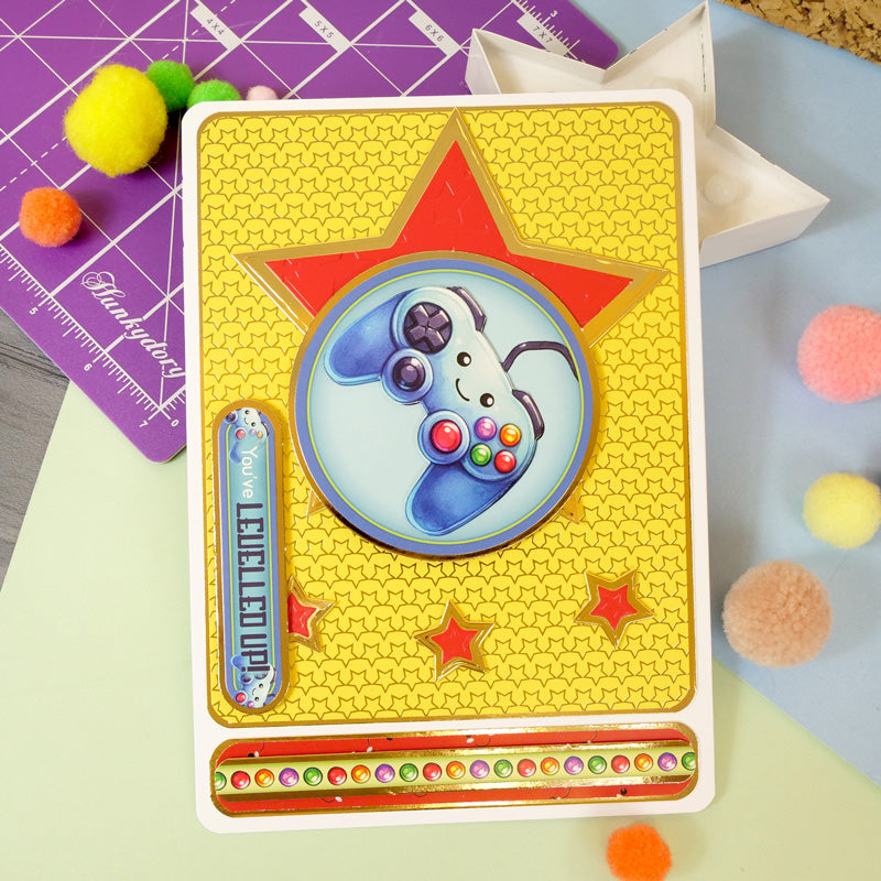 Cardstock à effet de déjouage intégral, plein de jeux de mots