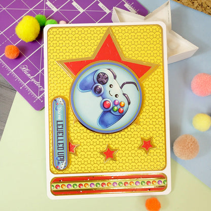 Cardstock à effet de déjouage intégral, plein de jeux de mots