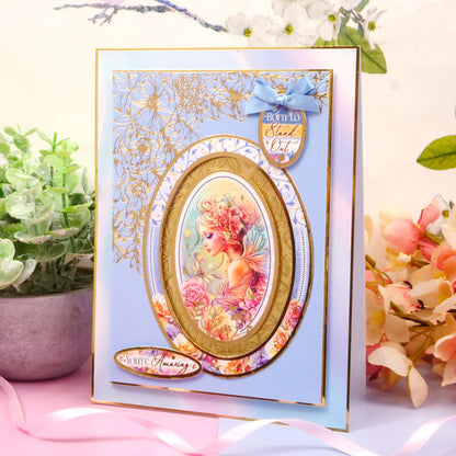 Papier cartonné irisé de luxe Enchanted Glades