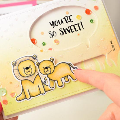 Timbres Adorables Lions