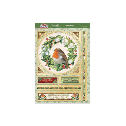 A Merry Little Christmas Deco-Large Set - When Robins Appear