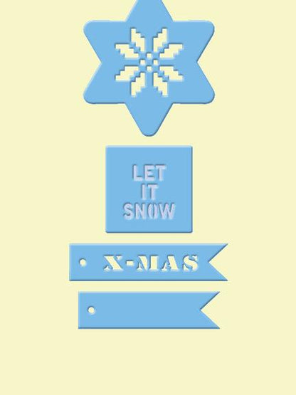 Marianne Design: Matrices de découpe Creatables - Winter Wishes
