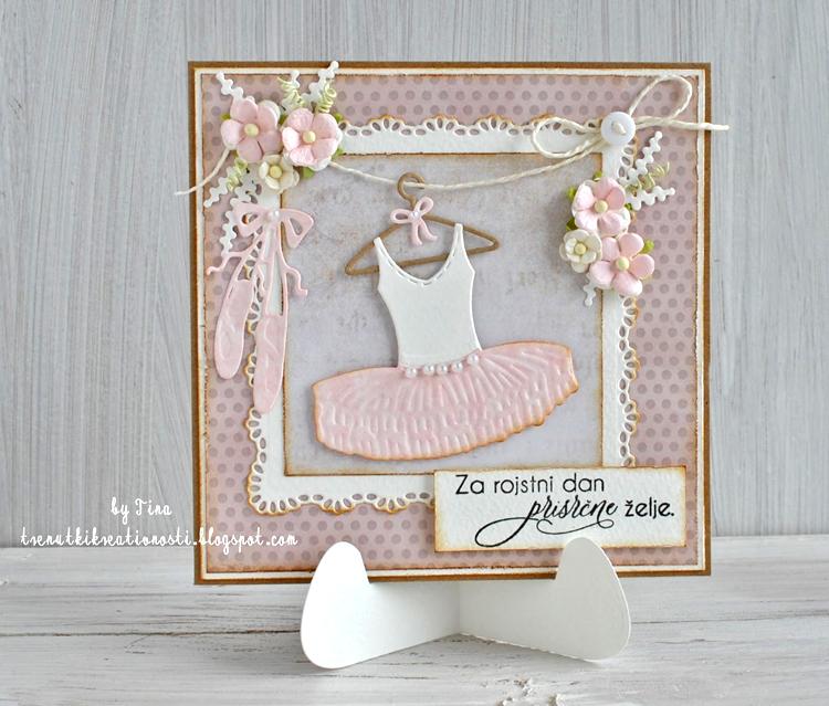 Marianne Design: Matrices de découpe Creatables Chaussons de ballet