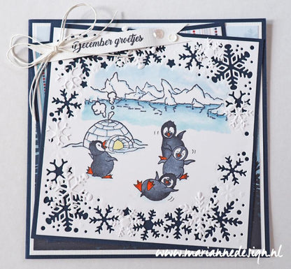Marianne Design Creatables Bordure Flocons de neige