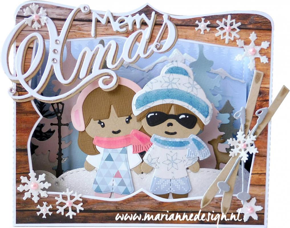 Marianne Design Creatables Les copains d'hiver de Kim