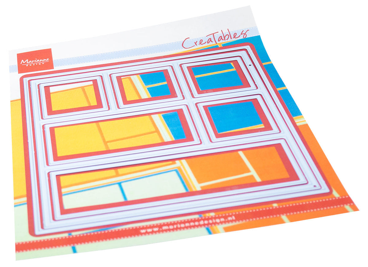 Marianne Design Matrices de découpe Creatables - Carré de mise en page