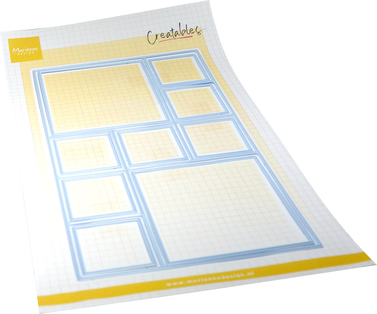 Marianne Design - Lay out - stair card