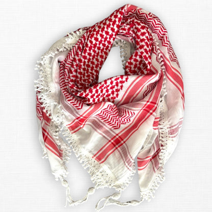 Shemagh (Keffiyeh) léger | Fabriqué en Jordanie