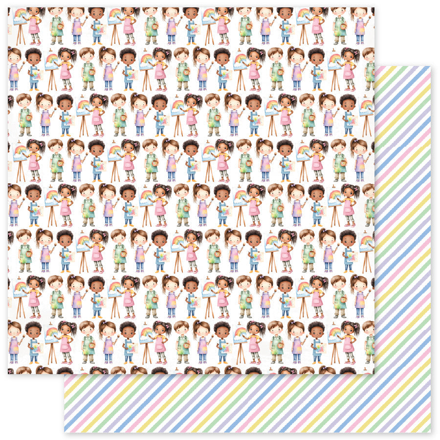 Little Artists Patterns 6x6 Paper Collection 35026