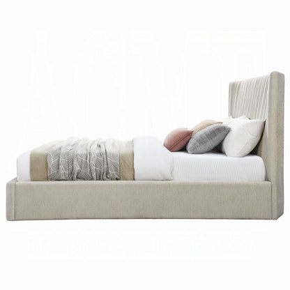 Alsace Luxury Upholstered Bed - Beige