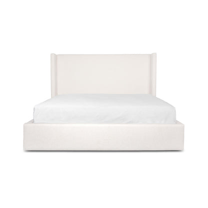 Angie Modern Storage Drawer Bed - Cream