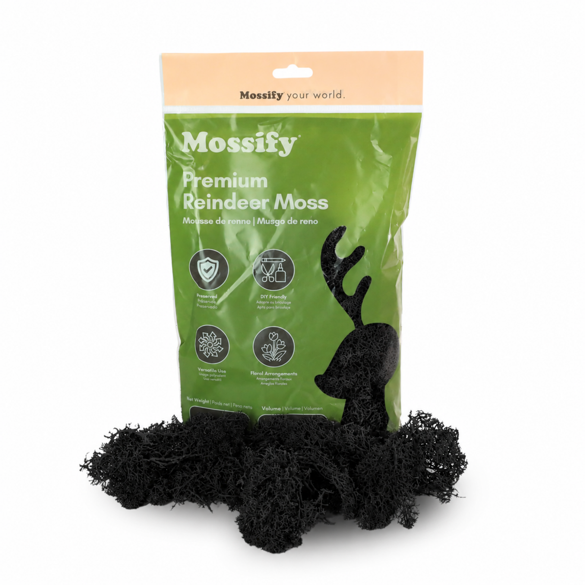 Premium Reindeer Moss Bag