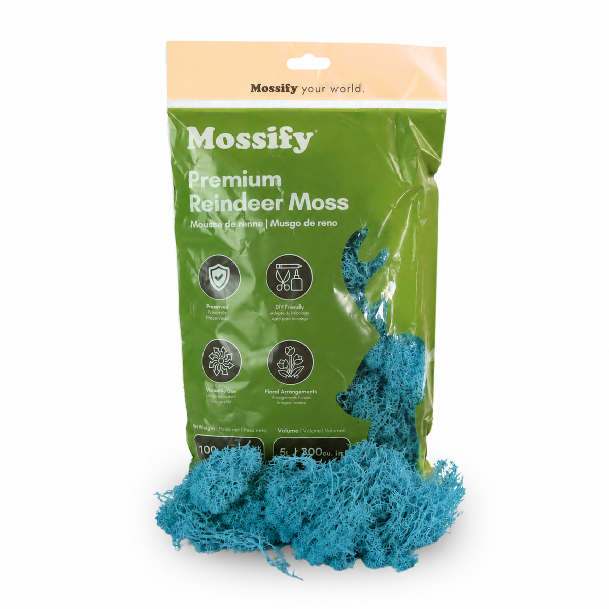 Premium Reindeer Moss Bag