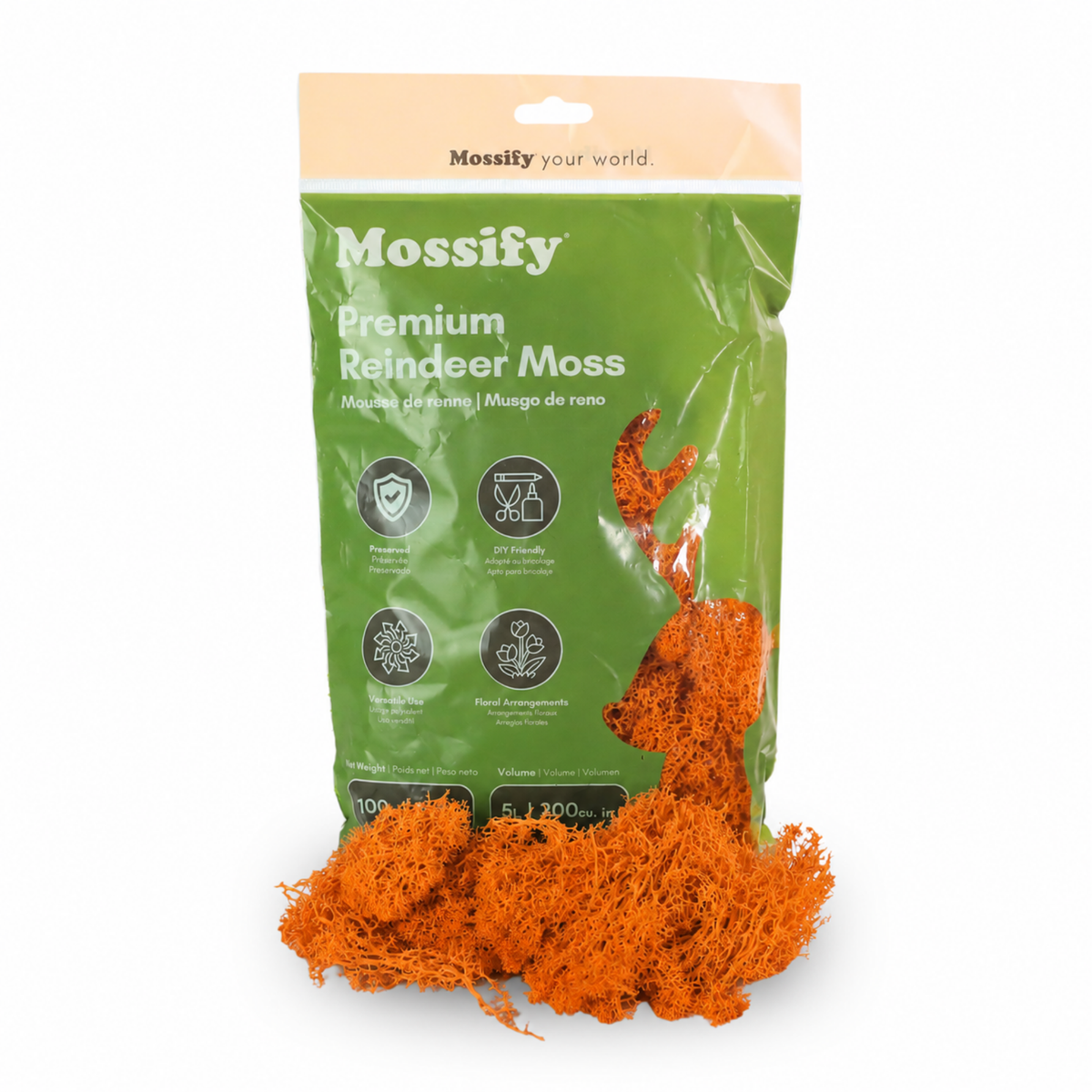 Premium Reindeer Moss Bag