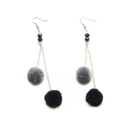 Pom-Pom Earrings