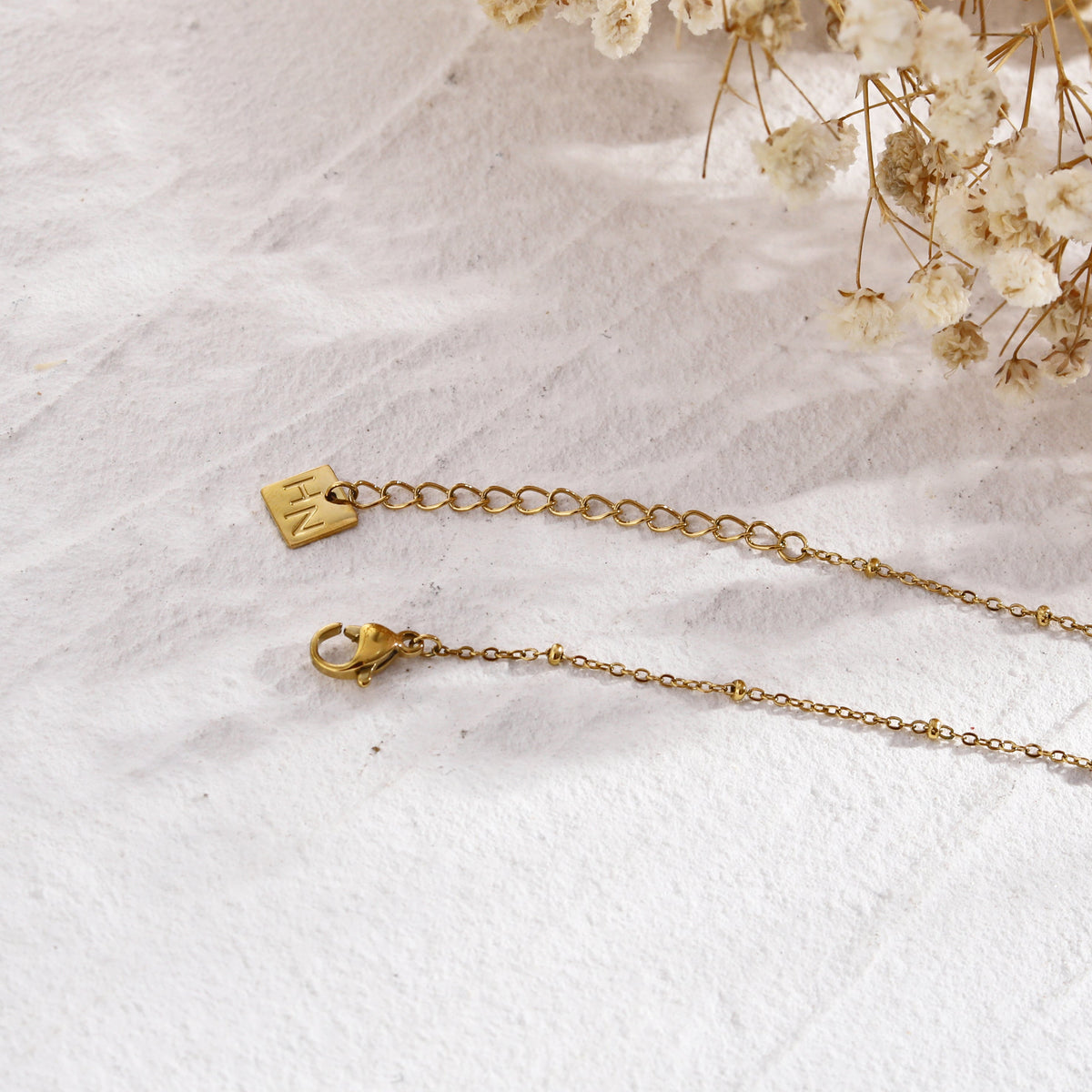 MALVINA Mix Gold Chain with Zirconia Studded Star Pendant