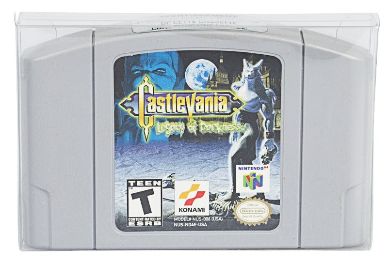 Nintendo 64 (Cartridge) EVORETRO PET Protectors - Pack of 25