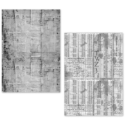 A5 Tissue Paper Set – 24 Sheets Newspapers