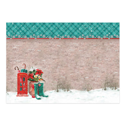 Kit de décoration A Very Merry Christmas - Vœux sincères