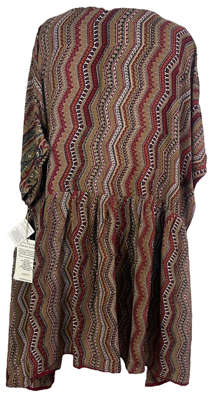PRC3772 Avatar Pure Silk Boxy Babydoll Dress