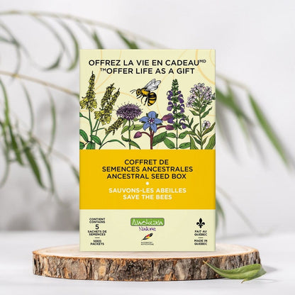 Coffret Sauvons les Abeilles | Semences Ancestrales