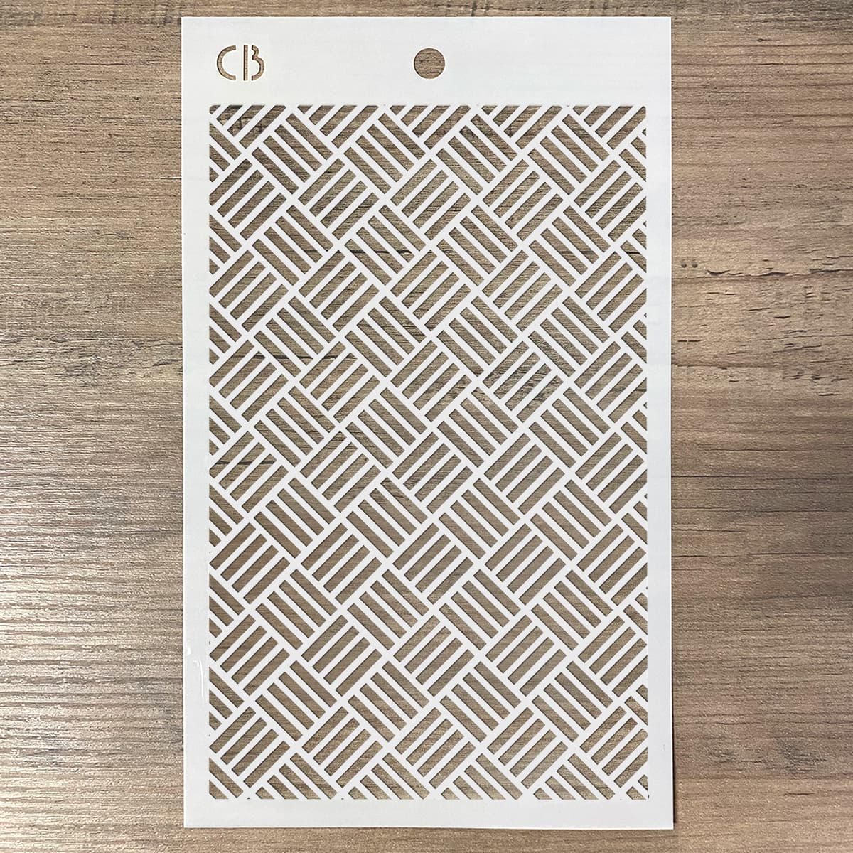 Pochoir à texture Ciao Bella 12,7 x 20,3 cm Tapis