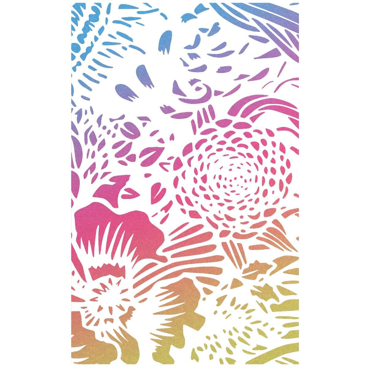 Ciao Bella Pochoir de Texture 12,7x20,3 cm Tulum