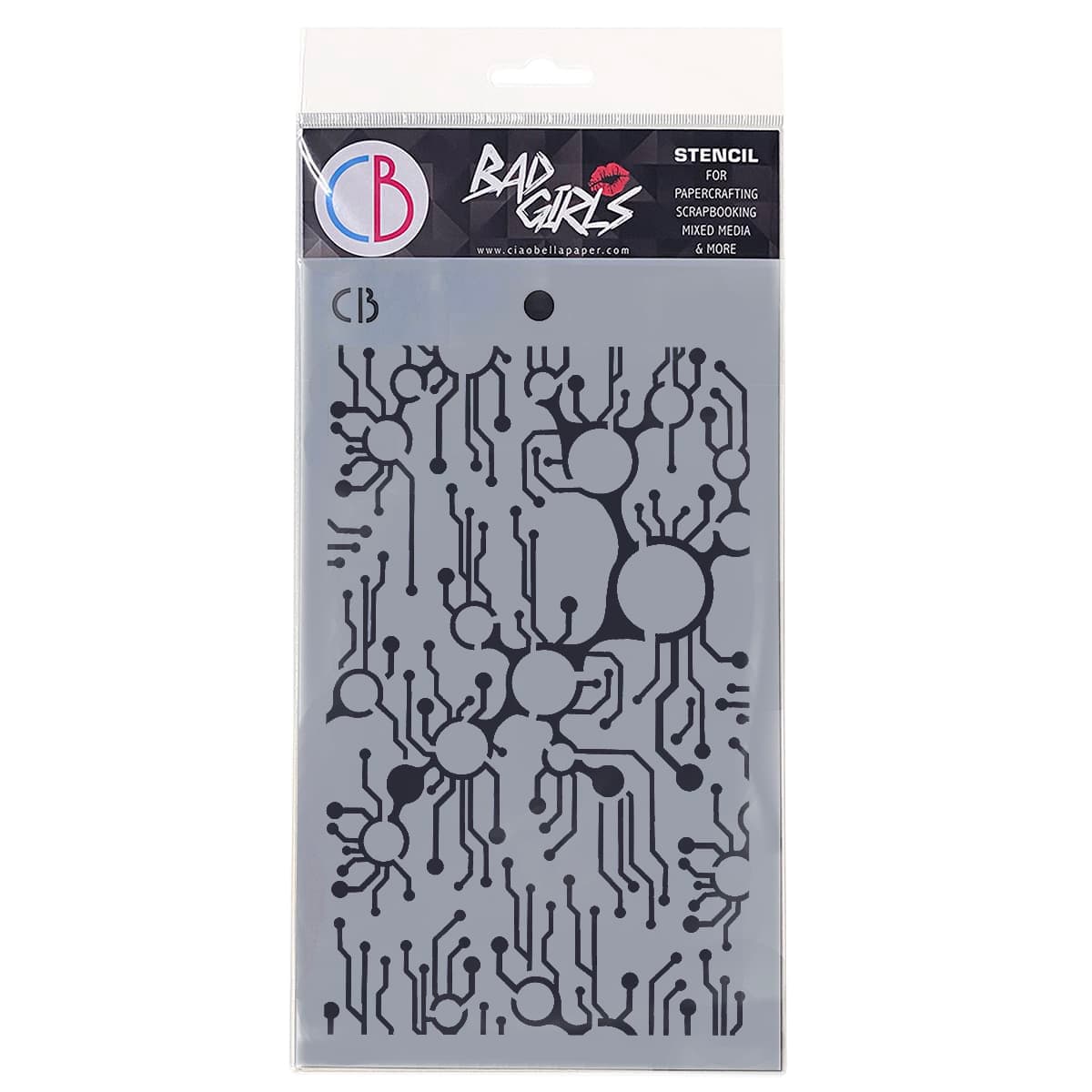 Pochoir de texture 12,7 x 20,3 cm Métro