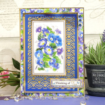 Moonstone Dies - Radiant Arches Background Panel