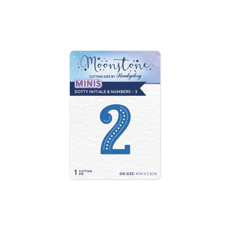 Matrices Pierres de Lune - Initiales & Chiffres Fantaisie - 2