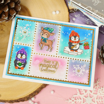 Moonstone Dies - Panneau de timbres-poste