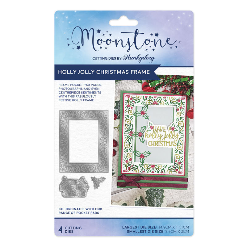 Moonstone Dies – Cadre de Noël Joyeux et Drolatique