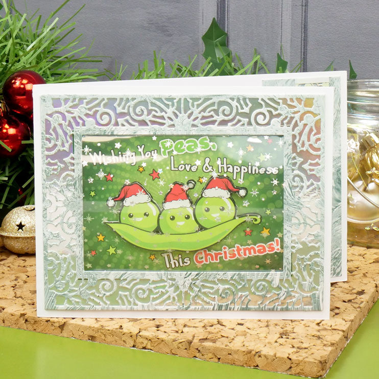 Moonstone Dies – Cadre de Noël Joyeux et Drolatique