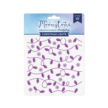 Moonstone Dossiers de gaufrage - Lumières de Noël