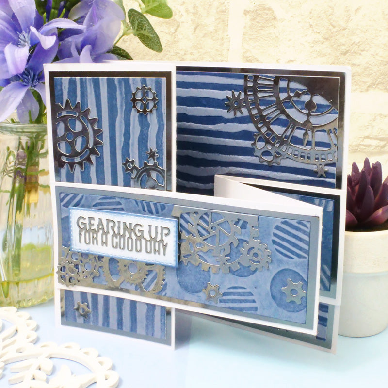 Moonstone Embossing Folders - Rayures vieillies