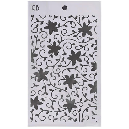 Mélange de pochoirs saison hivernale 12,7 x 20,3 cm – Ensemble trois couches (3 motifs uniques)