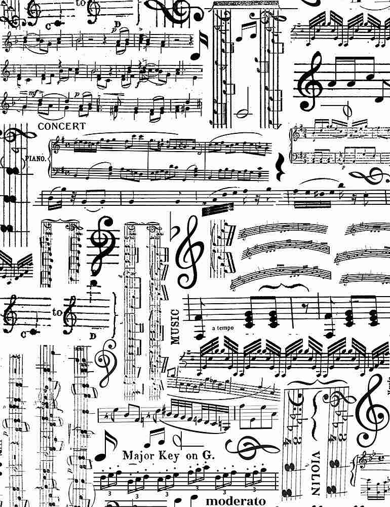 Trésors intemporels - Partitions de musique - MUSIC-C7584-WHITE