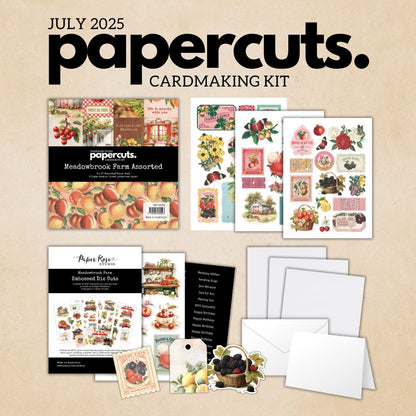 Meadowbrook Farm Papercuts Cardmaking Kit 35079