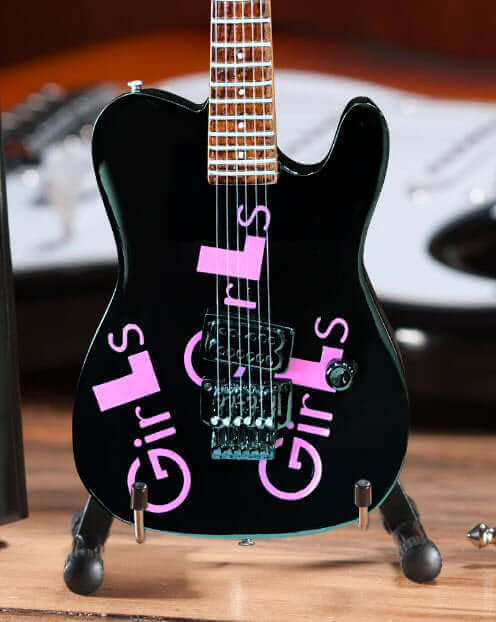 Mick Mars Signature Black  Girls, Girls, Girls Mini Guitar